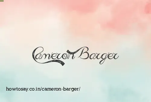 Cameron Barger