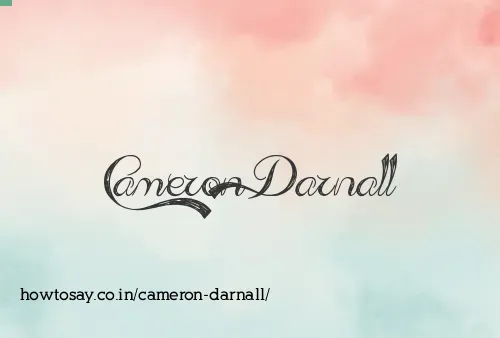 Cameron Darnall