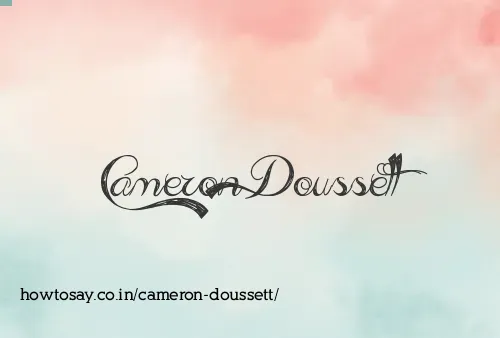 Cameron Doussett