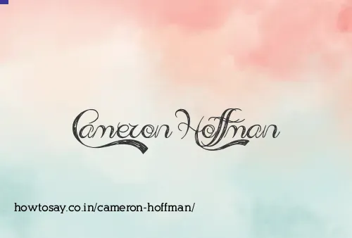 Cameron Hoffman