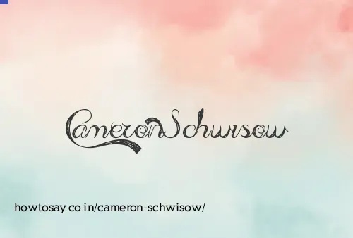 Cameron Schwisow