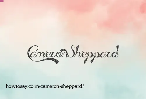 Cameron Sheppard