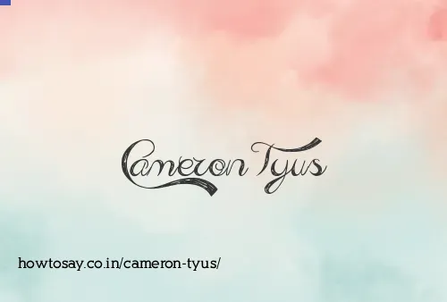 Cameron Tyus