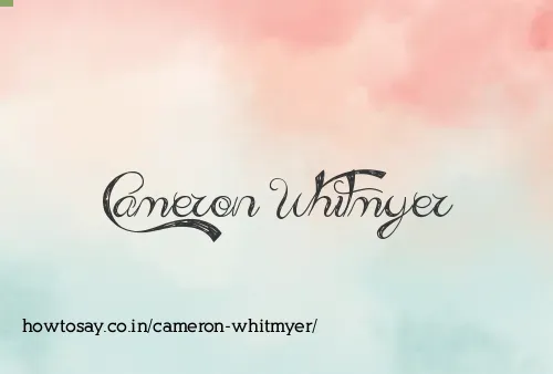 Cameron Whitmyer