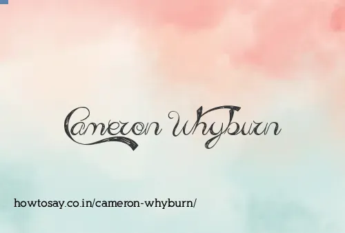Cameron Whyburn