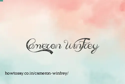Cameron Winfrey