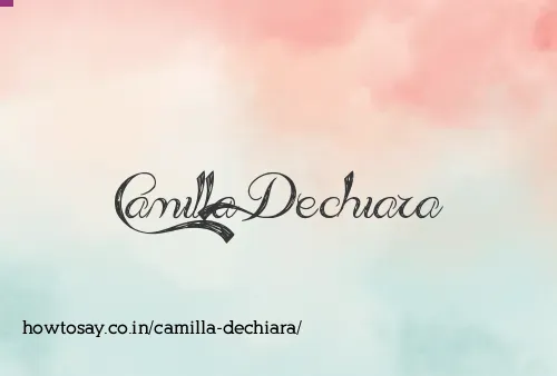 Camilla Dechiara