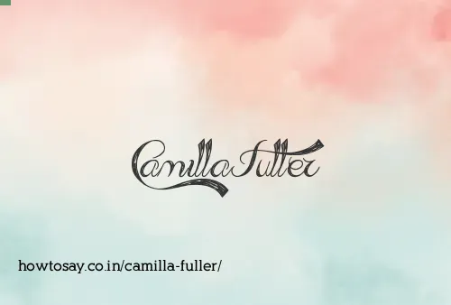 Camilla Fuller