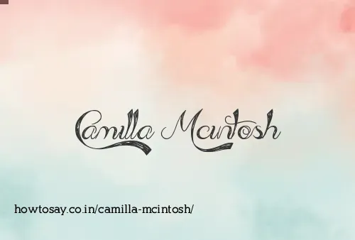 Camilla Mcintosh
