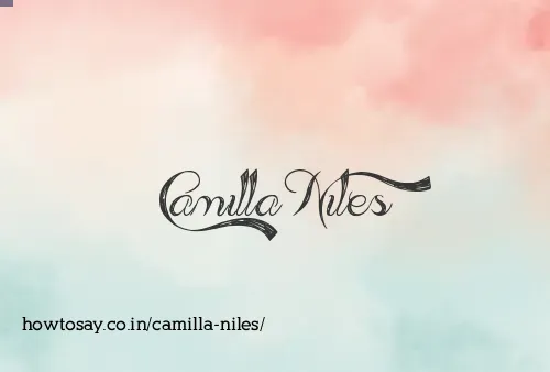 Camilla Niles