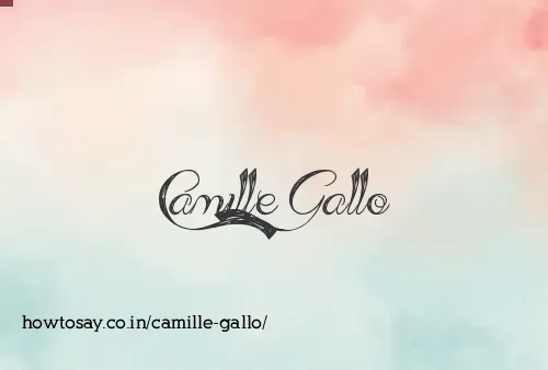 Camille Gallo