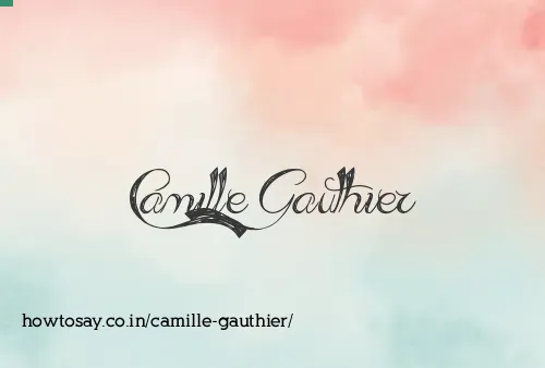 Camille Gauthier