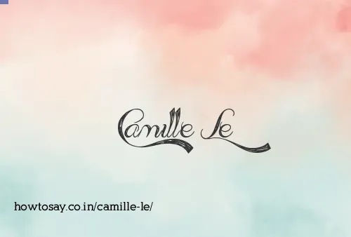 Camille Le