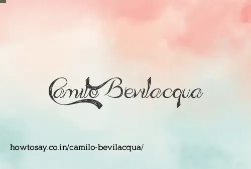 Camilo Bevilacqua