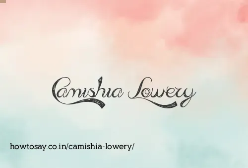 Camishia Lowery