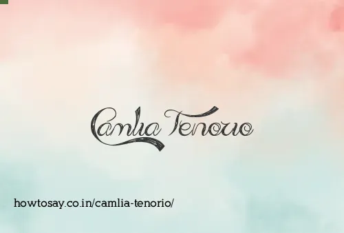 Camlia Tenorio