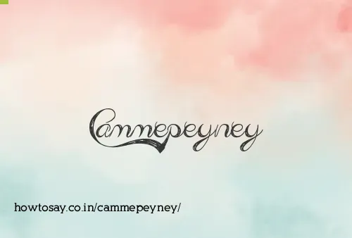 Cammepeyney