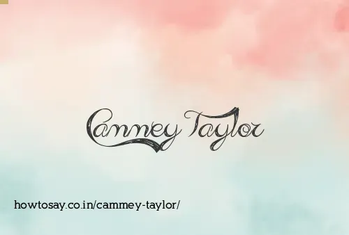 Cammey Taylor