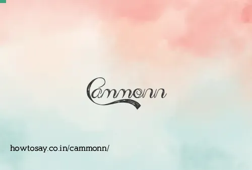 Cammonn