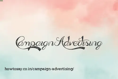 Campaign Advertising