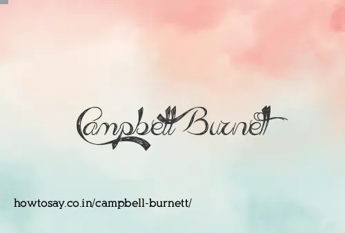 Campbell Burnett