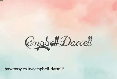 Campbell Darrell