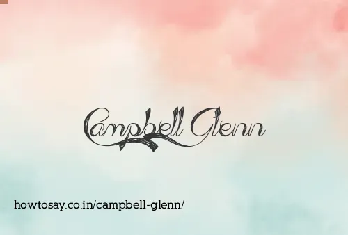 Campbell Glenn