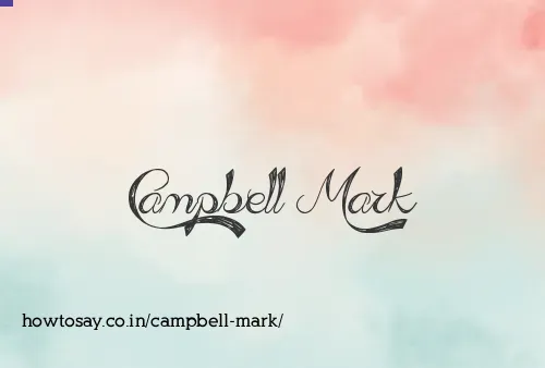 Campbell Mark
