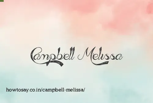 Campbell Melissa