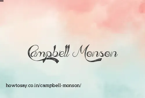 Campbell Monson