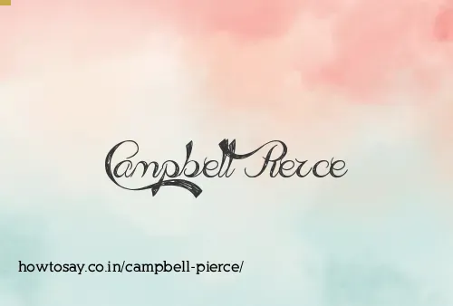 Campbell Pierce