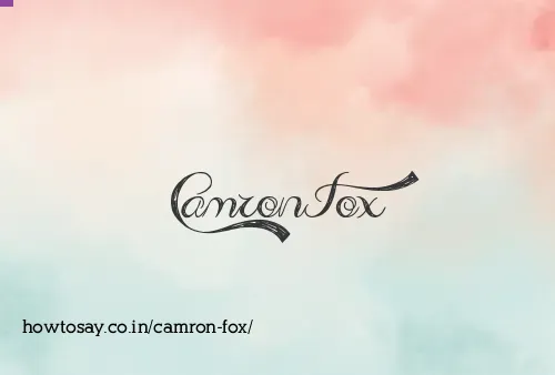 Camron Fox