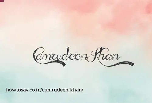 Camrudeen Khan