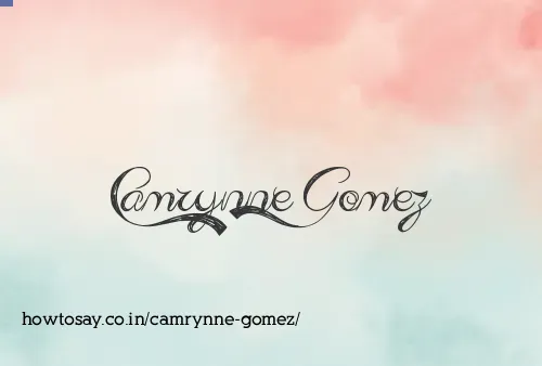 Camrynne Gomez