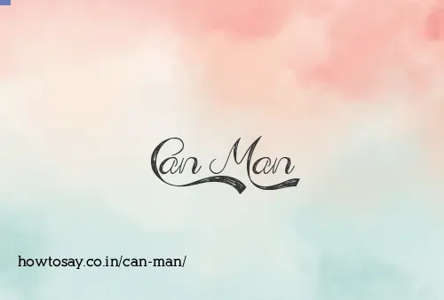Can Man