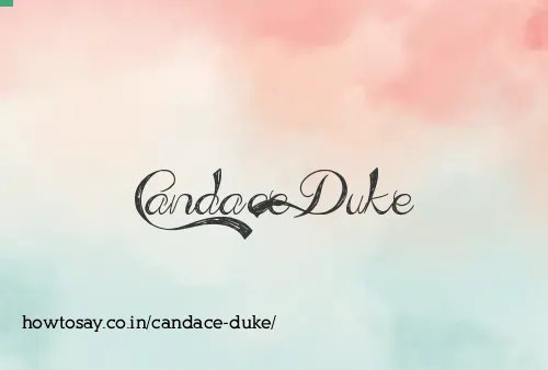 Candace Duke
