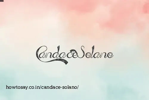 Candace Solano