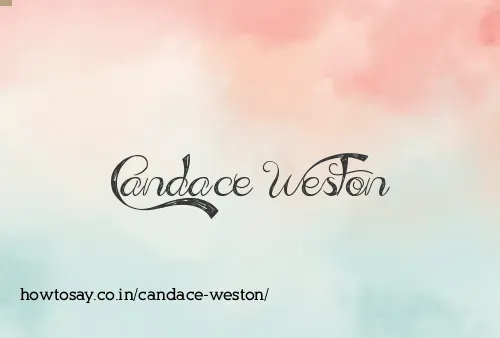 Candace Weston