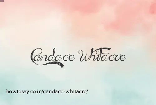 Candace Whitacre