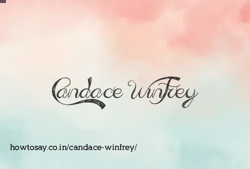 Candace Winfrey