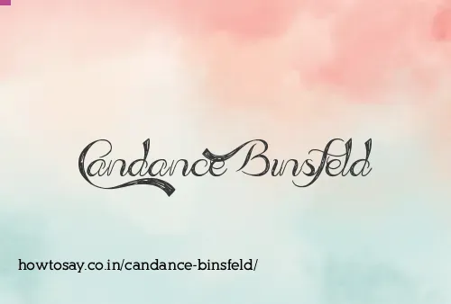 Candance Binsfeld