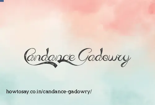 Candance Gadowry