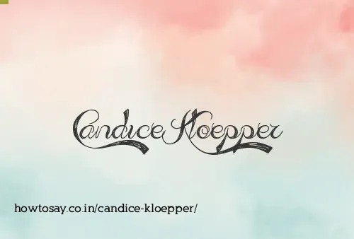 Candice Kloepper