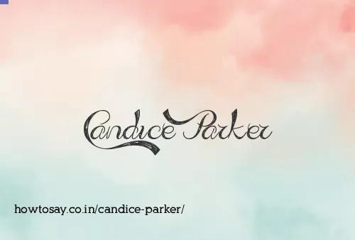 Candice Parker