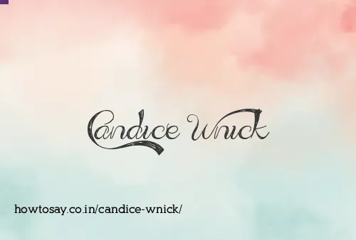 Candice Wnick