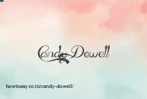 Candy Dowell