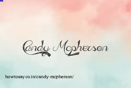 Candy Mcpherson