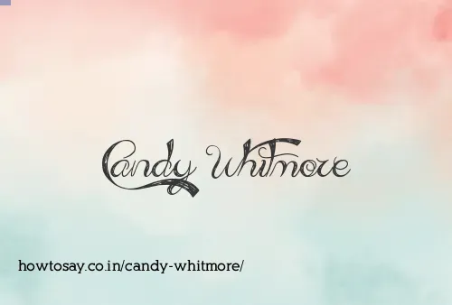 Candy Whitmore