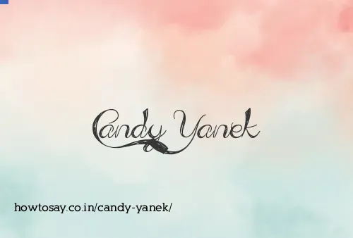 Candy Yanek