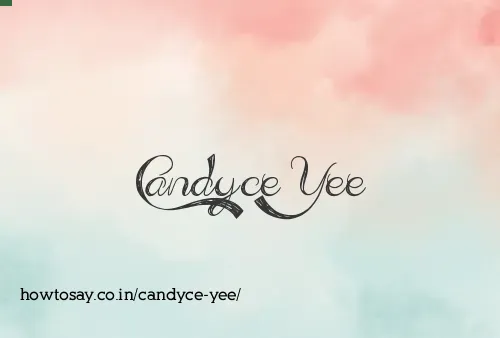 Candyce Yee